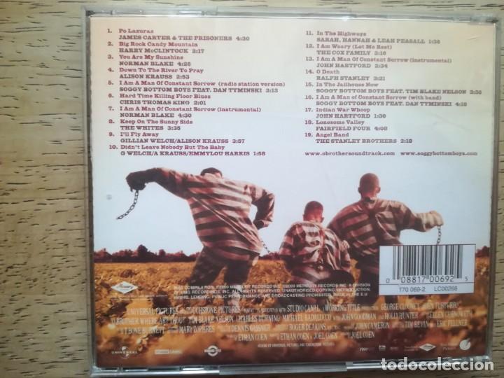 CDs de m&uacute;sica: O brother, where art thou? (BSO). CD - Foto 2