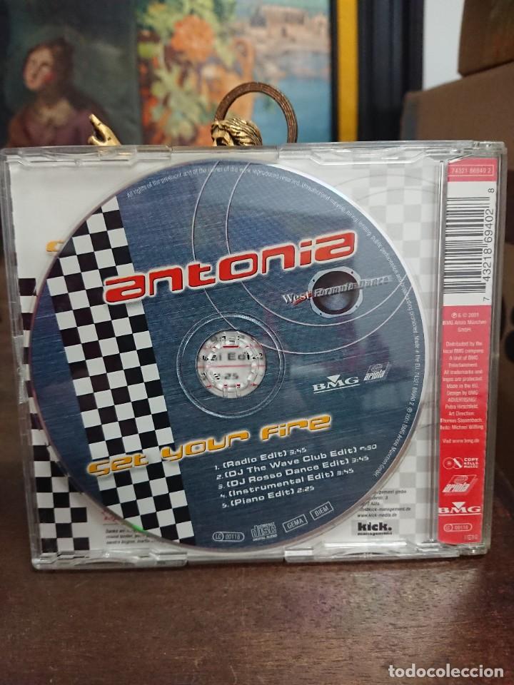 CDs de m&uacute;sica: ANTONIA - GET YOUR FIRE - FORMULA DANCE - Foto 2
