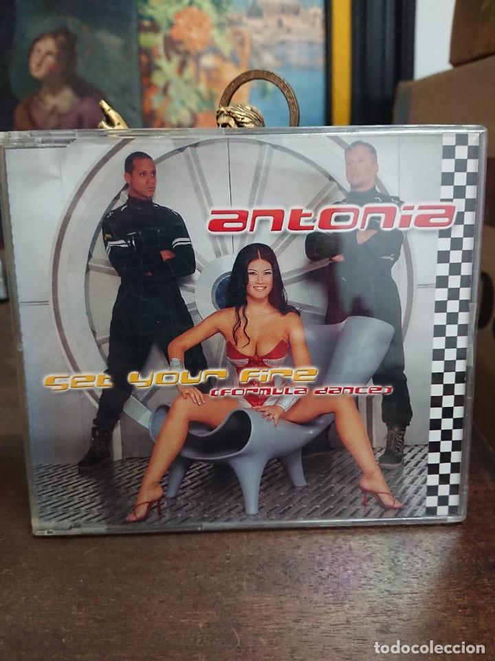 CDs de m&uacute;sica: ANTONIA - GET YOUR FIRE - FORMULA DANCE - Foto 1