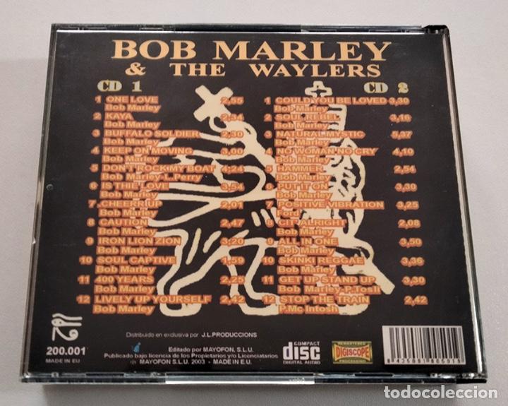CDs de m&uacute;sica: CD DOBLE RECOPILATORIO BOB MARLEY. 24 &Eacute;XITOS DE ORO. COMO NUEVO. - Foto 2