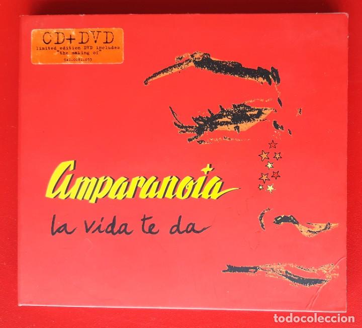 CDs de m&uacute;sica: AMPARANOIA - LA VIDA TE DA CD+DVD - Foto 1