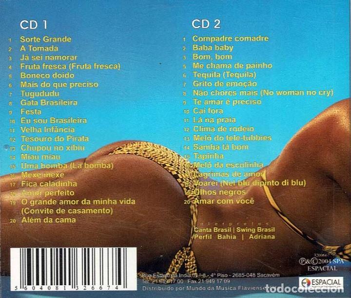 CDs de m&uacute;sica: Sons do Brasil 2004. 2 x CD - Foto 2