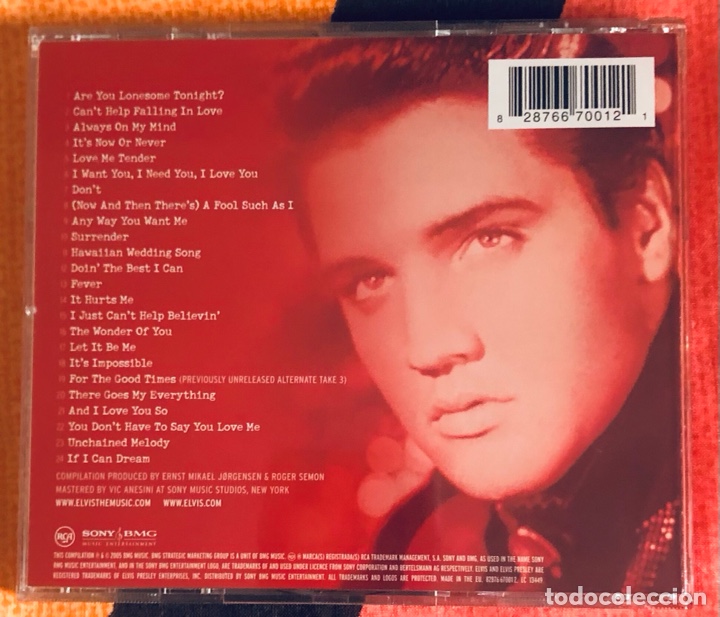 CDs de m&uacute;sica: Elvis Presley: Love, Elvis - Foto 3