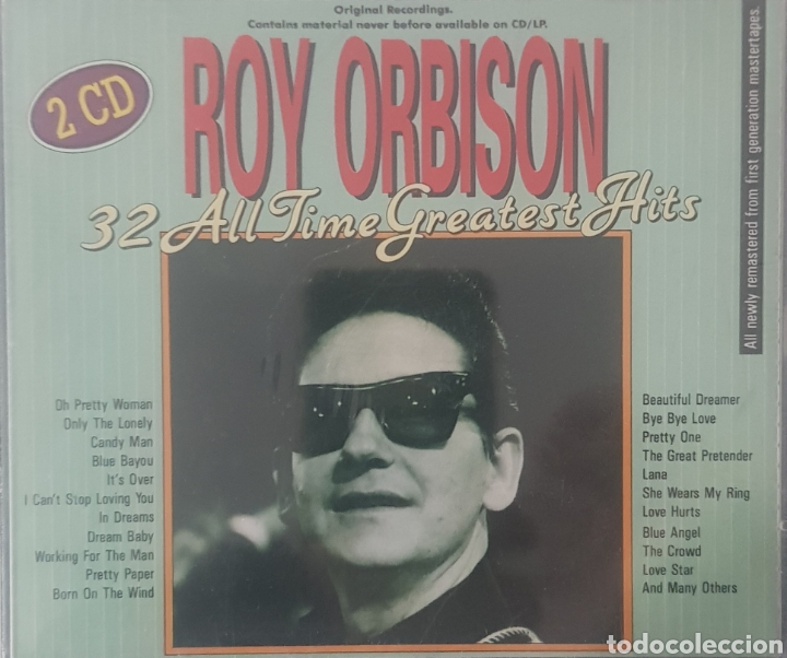 CDs de m&uacute;sica: ROY ORBISON 32 ALL TIME GREATEST HITS 2 CDS. - Foto 1