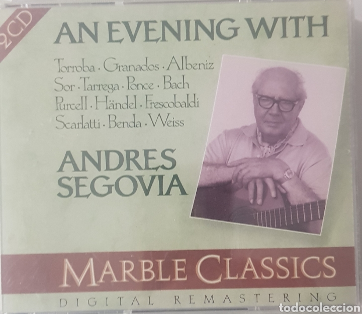 CDs de m&uacute;sica: ANDRES SEGOVIA AN EVENING WITH - Foto 1