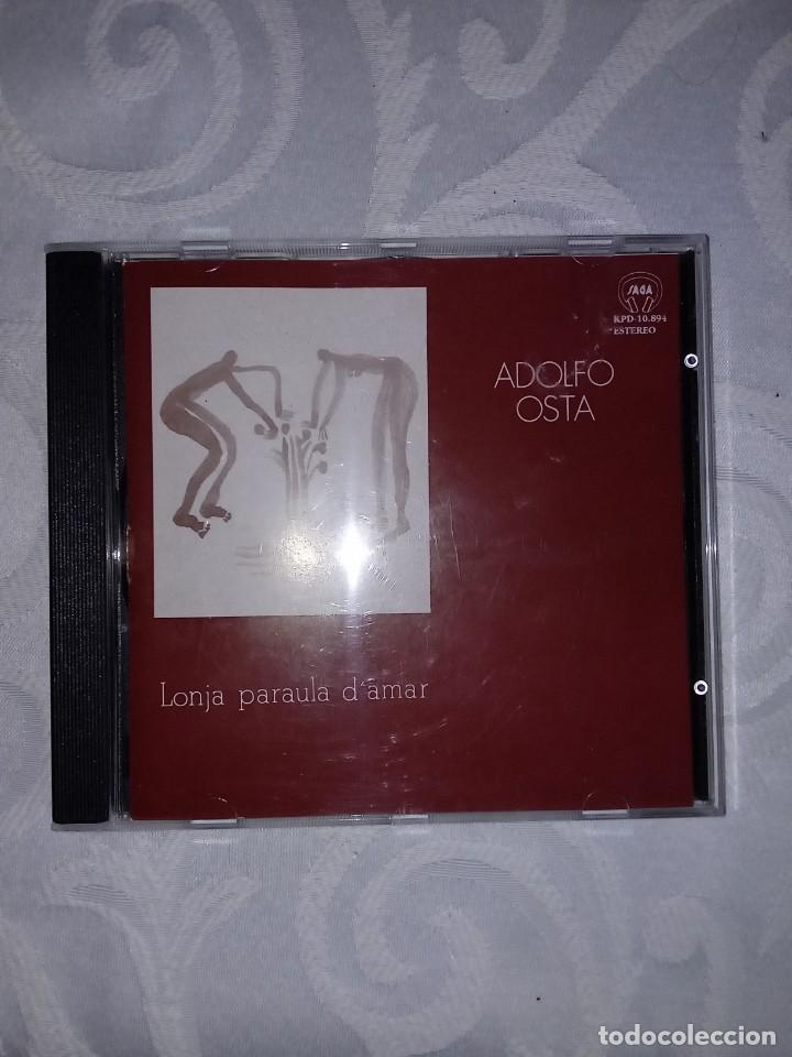CDs de m&uacute;sica: ADOLFO OSTA - Lonja paraula damar - Foto 1