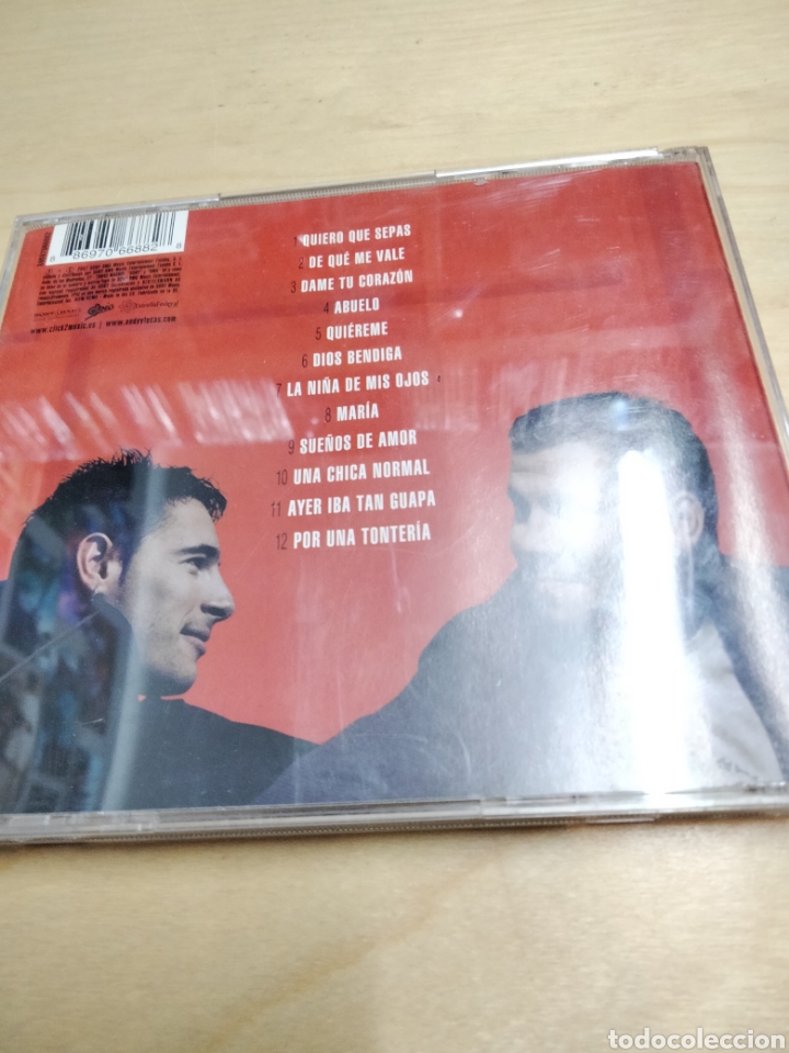 CDs de m&uacute;sica: Andy & Lucas ganas de vivir -18 - Foto 2