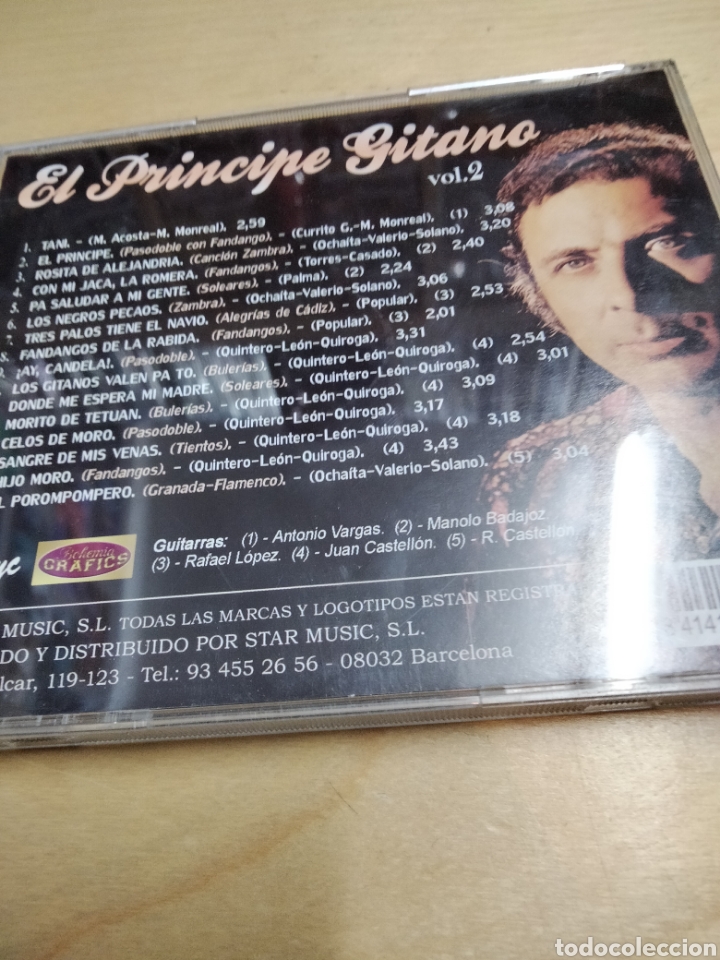 CDs de m&uacute;sica: El pr&iacute;ncipe gitano vol 2 -29 - Foto 2