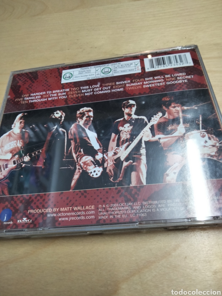 CDs de m&uacute;sica: Maroon 5 songs about Jane -27 - Foto 1