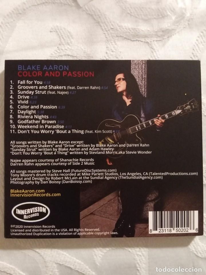 CDs de m&uacute;sica: BLAKE AARON - Color and Passion - Foto 2