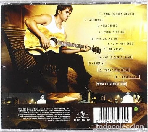 CDs de m&uacute;sica: Luis Fonsi - Paso a paso - CD - Foto 2