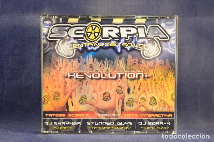 CDs de m&uacute;sica: VARIOUS - SCORPIA REVOLUTION - 3 CD - Foto 1