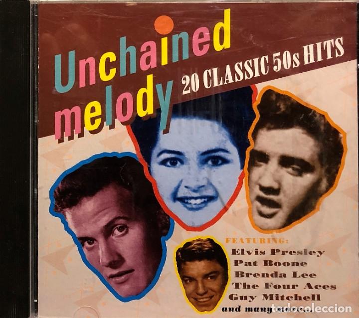 CDs de m&uacute;sica: Unchained Melody (20 Classic 50s Hits) - CD, Compilation - Foto 1