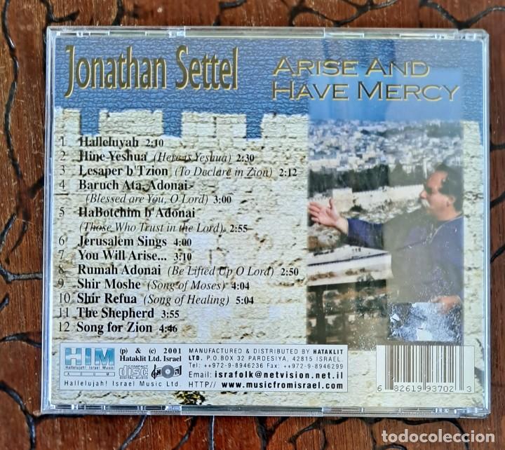 CDs de m&uacute;sica: JONATHAN SETTEL - ARISE AND HAVE MERCY - CD, 2001 - Foto 5