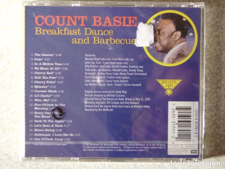 CDs de m&uacute;sica: COUNT BASIE.BREAKFAST DANCE AND BARBECUE...PRECINTADO - Foto 2