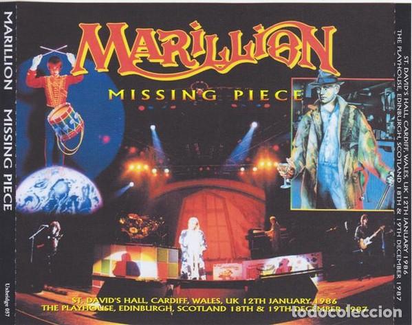 CDs de m&uacute;sica: 3 CD's - MARILLION - Live UK Tour 1986 - 1987