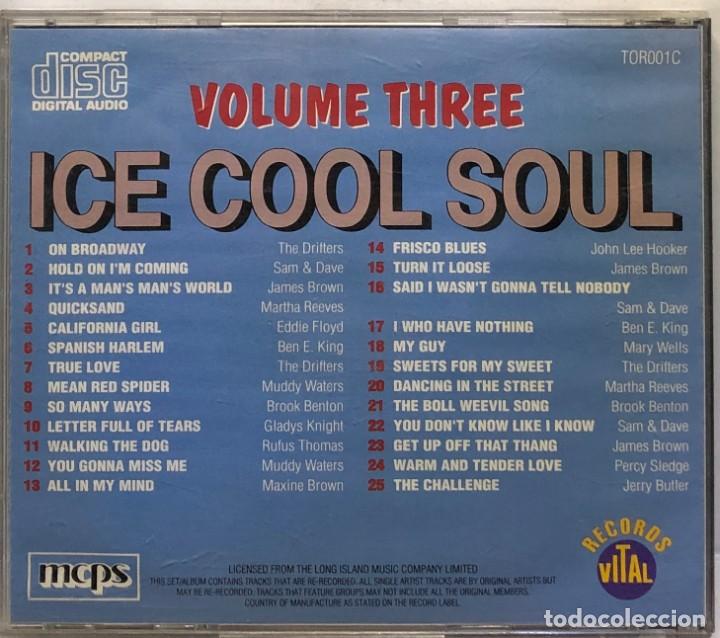 CDs de m&uacute;sica: Ice Cool Soul - VOLUME THREE - N&ordm; 3 - CD - Foto 3