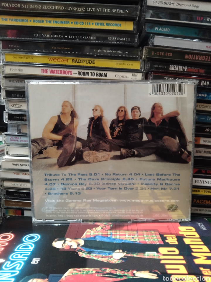 CDs de m&uacute;sica: Gammaray insanity and genius - Foto 2
