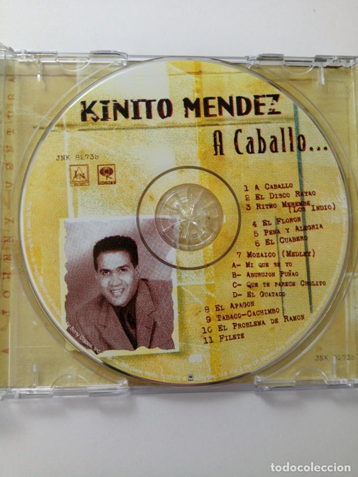 CDs de m&uacute;sica: CD - KINITO MENDEZ - A CABALLO... - Foto 2