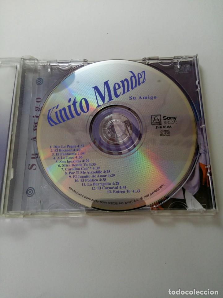 CDs de m&uacute;sica: CD - KINITO MENDEZ - SU AMIGO - Foto 2
