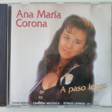 CDs de Música: ANA MARÍA CORONA - A PASO LENTO