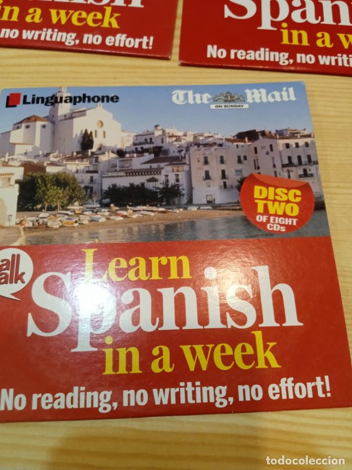 CDs de m&uacute;sica: G-27 CD LOTE DE 9 CD LEARN SPANISH IN A WEEK - Foto 3