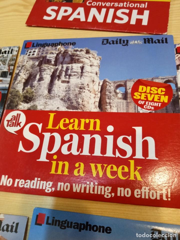 CDs de m&uacute;sica: G-27 CD LOTE DE 9 CD LEARN SPANISH IN A WEEK - Foto 8