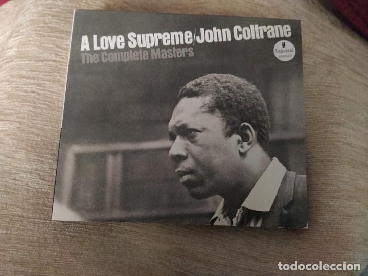 CDs de m&uacute;sica: JOHN COLTRANE, A LOVE SUPREME. CD doble IMPULSE DIGIPACK - Foto 1