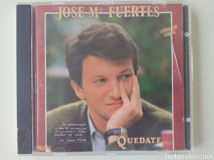 CDs de m&uacute;sica: Jos&eacute; Mar&iacute;a Fuertes - Qu&eacute;date - Foto 1