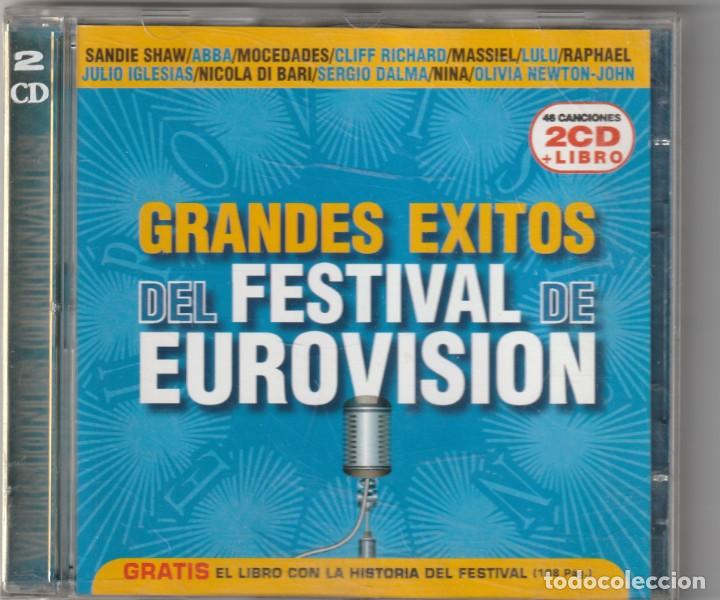 CDs de M&uacute;sica: GRANDES EXITOS DEL FESTIVAL DE EUROVISION (2xCD EMI 2002) NO LLEVA EL LIBRITO.