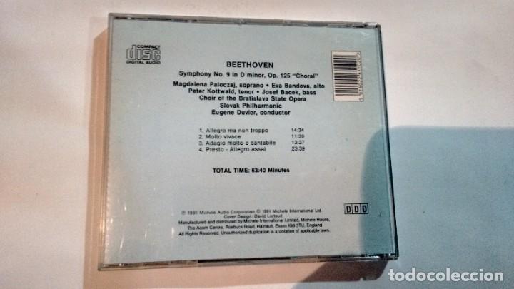 CDs de m&uacute;sica: BEETHOVEN SYMPHONY NO. 9 &rdquo;CHORAL&rdquo; CD - - Foto 2
