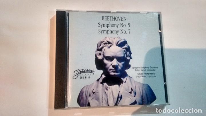 CDs de m&uacute;sica: BEETHOVEN SYMPHONY NO. 5 - SYMPHONY NO. 7 - CD - - Foto 1
