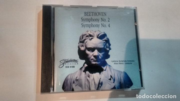 CDs de m&uacute;sica: BEETHOVEN SYMPHONY NO. 2 - SYMPHONY NO. 4 - CD - - Foto 1