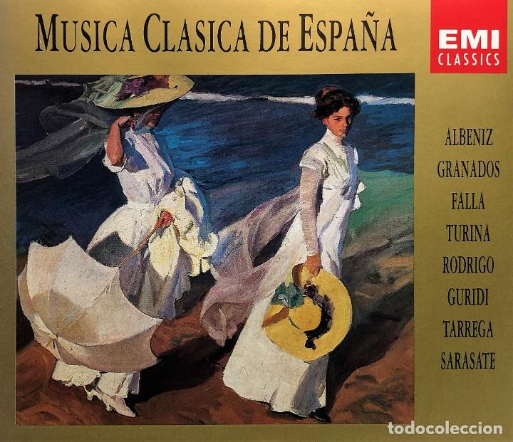 CDs de m&uacute;sica: M&uacute;sica Cl&aacute;sica De Espa&ntilde;a - 2 x CD, Compilation - EMI Classics
