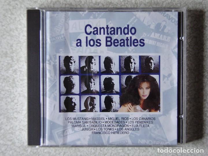 CDs de m&uacute;sica: VV.AA.CANTANDO A LOS BEATLES.MUSTANG-CANARIOS-LOS ANGELES-M.RIOS Y MAS...18 TEMAS...PEDIDO MINIMO 5&euro;
