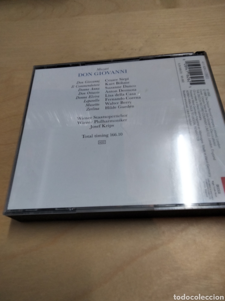 CDs de m&uacute;sica: Mozart Don Giovanni -33 - Foto 2