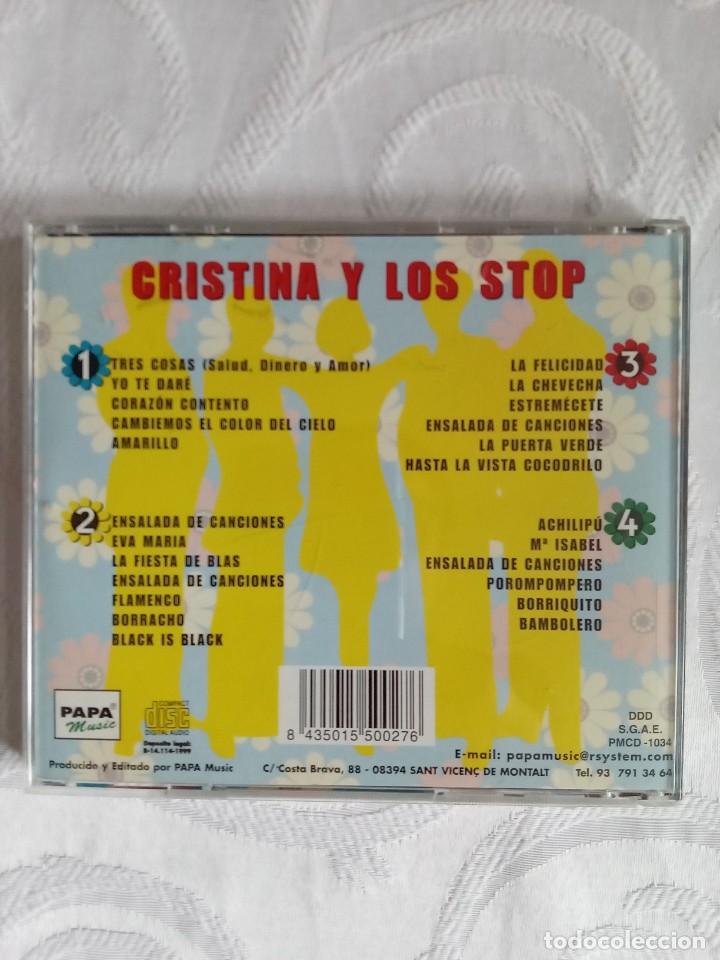 CDs de m&uacute;sica: CRISTINA Y LOS STOP - Cristina y los Stop - Foto 2