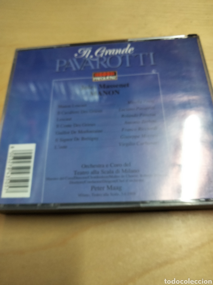 CDs de m&uacute;sica: Pavarotti jules massenet manon - Foto 2