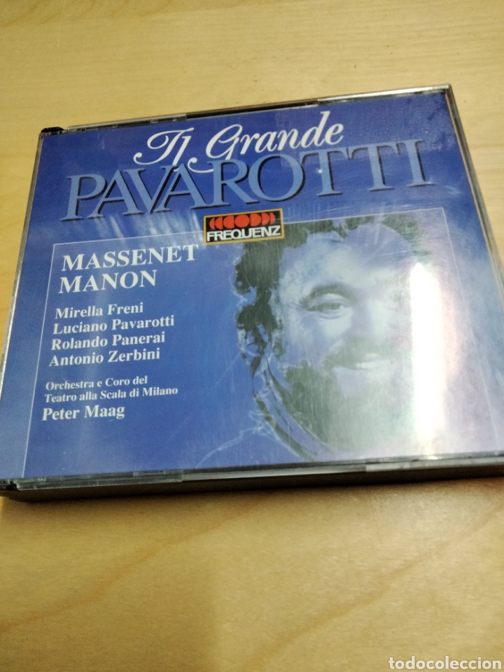 CDs de m&uacute;sica: Pavarotti jules massenet manon - Foto 1