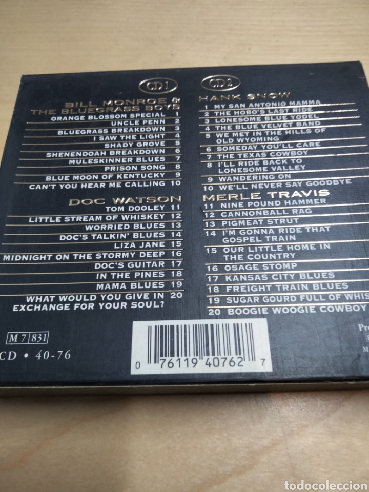 CDs de m&uacute;sica: Bluegrass the gold collection -33 - Foto 2