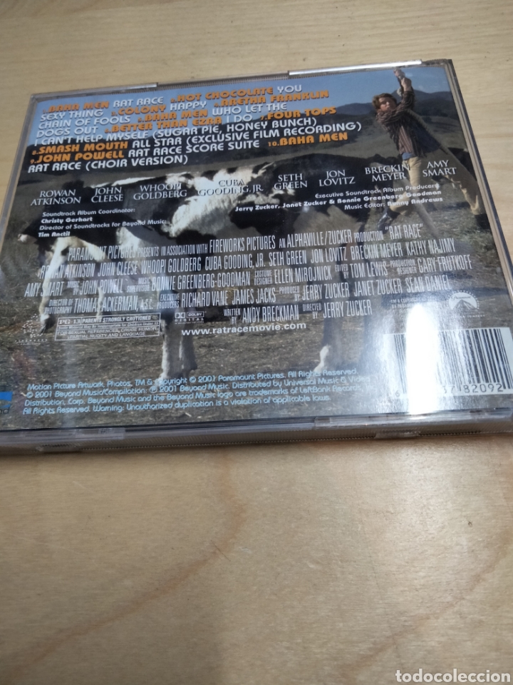 CDs de m&uacute;sica: Rat race bso - Foto 2