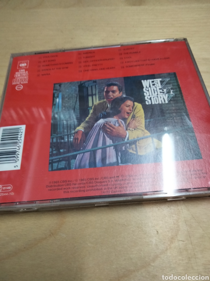 CDs de m&uacute;sica: West side history bso - Foto 2
