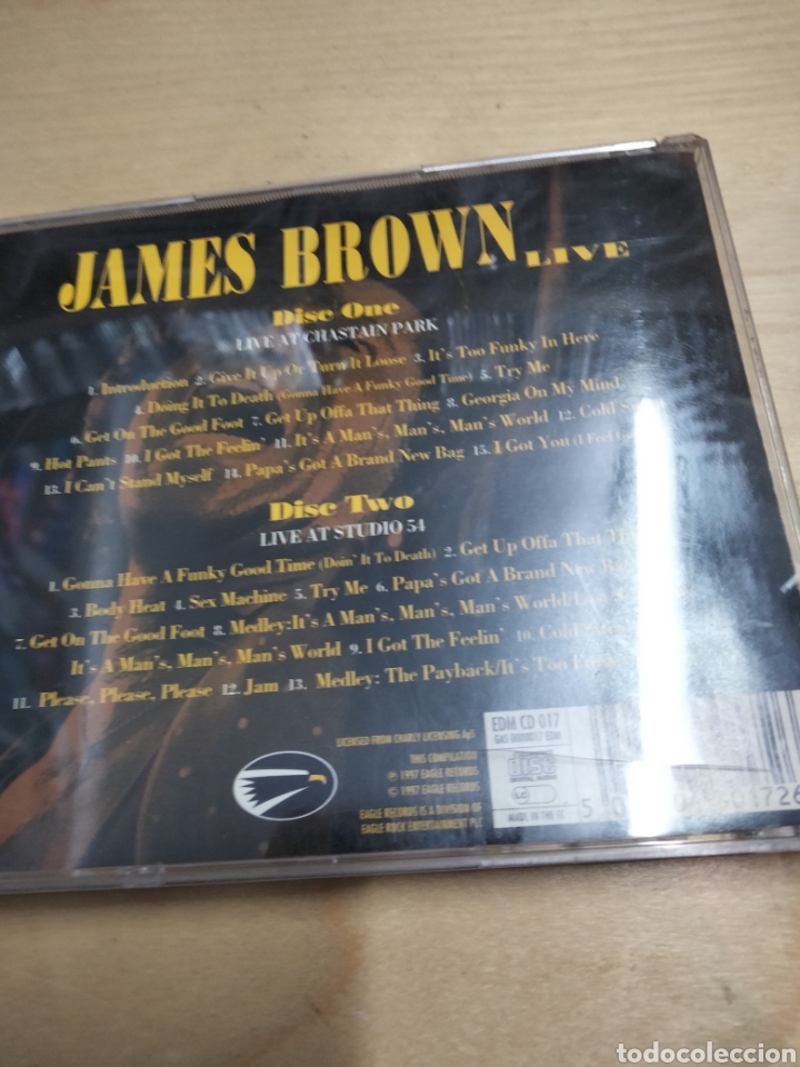 CDs de m&uacute;sica: James Brown live ------19 - Foto 2