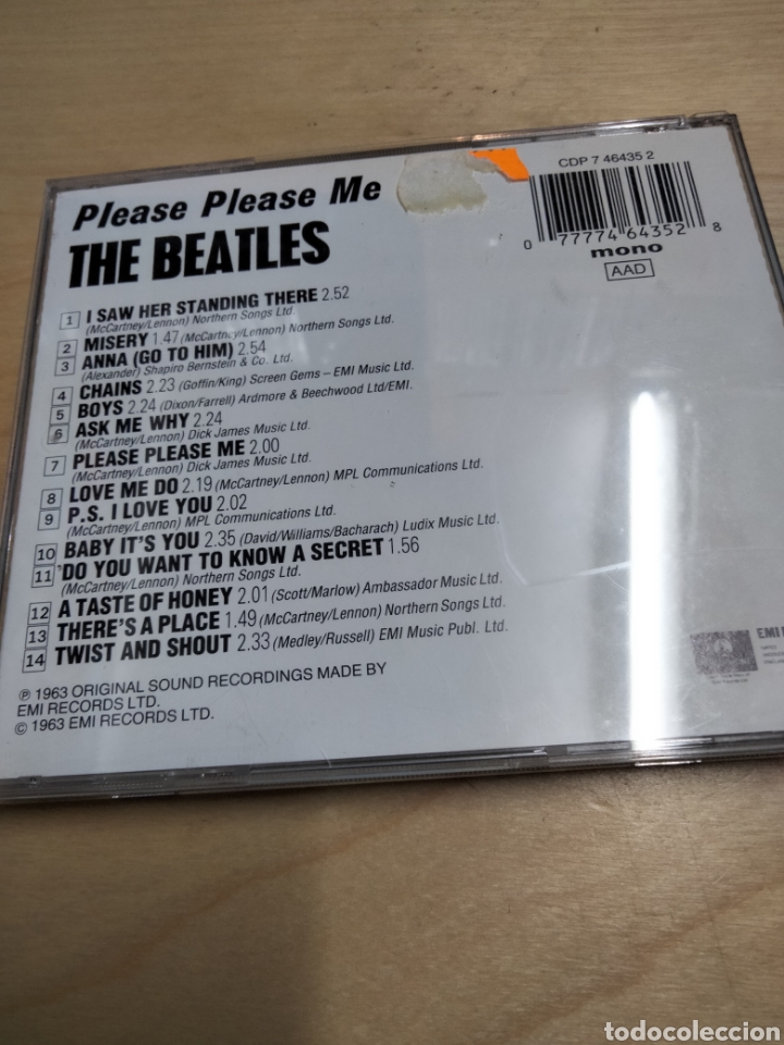 CDs de m&uacute;sica: The beatles please please me -28 - Foto 2