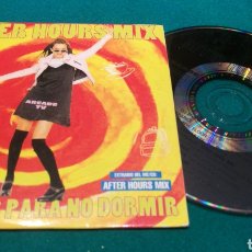 CDs de Música: AFTER HOURS MIX - CD SINGLE PROMO CARTÓN. Lote 326349988