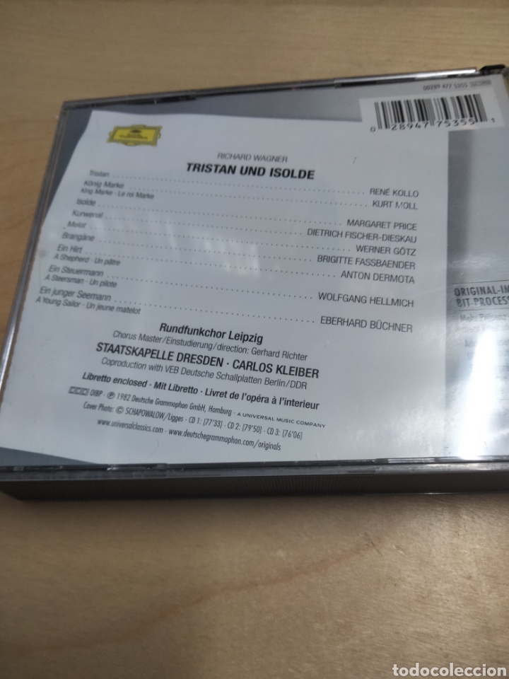 CDs de m&uacute;sica: Wagner Trist&aacute;n UND isolde - Foto 2