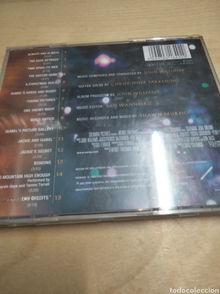 CDs de m&uacute;sica: Stepmom bso - Foto 2