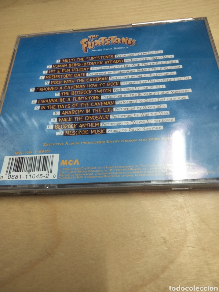 CDs de m&uacute;sica: The flintstones bso - Foto 2
