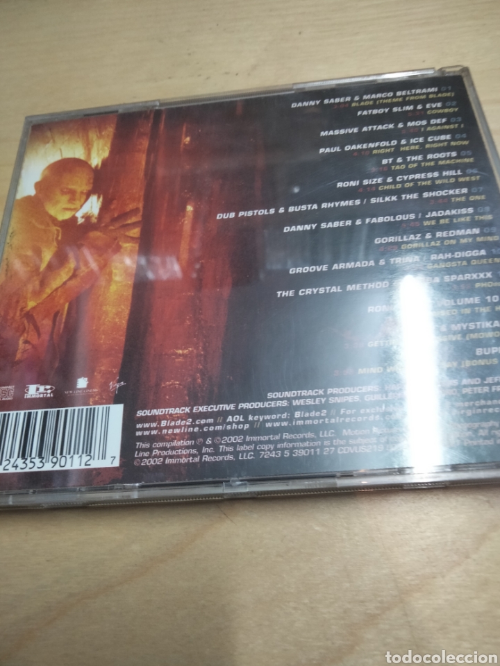 CDs de m&uacute;sica: Blade 2 bso - Foto 2