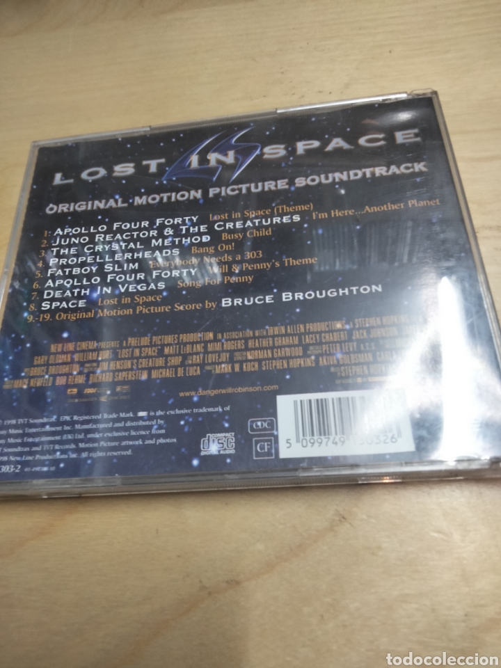 CDs de m&uacute;sica: Lost in space bso - Foto 2